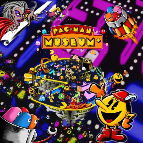 PAC-MAN MUSEUM+ cover art
