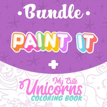 Paint it + My Cute Unicorns Bundle cover art