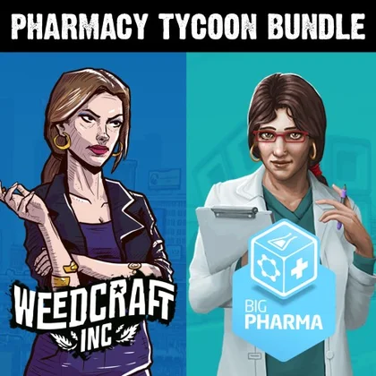 Pharmacy Tycoon Bundle: Weedcraft Inc & Big Pharma cover art
