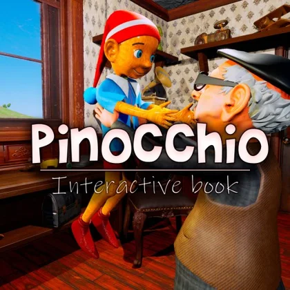 Pinocchio: Interactive Book cover art