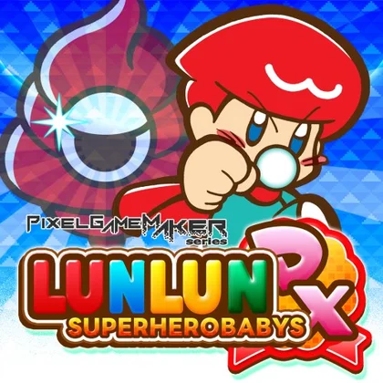 Pixel Game Maker Series LUNLUN SUPERHEROBABYS DX cover art