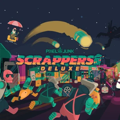 PixelJunk Scrappers Deluxe cover art