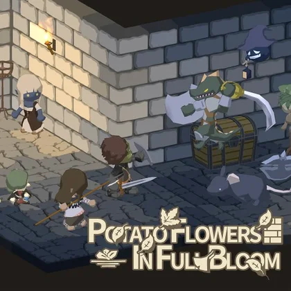 Potato Flowers in Full Bloom cover art