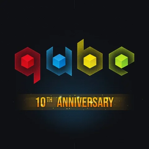 Q.U.B.E. 10th Anniversary cover art