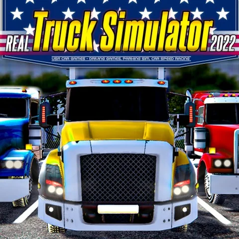 Real Truck Simulator USA Car Games - Driving Games, Parking Sim, Car Speed Racing 2022 cover art