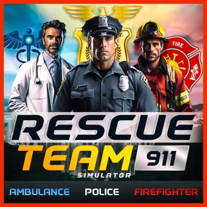 Rescue Team 911 Simulator - Ambulance,Police, Firefighter cover art