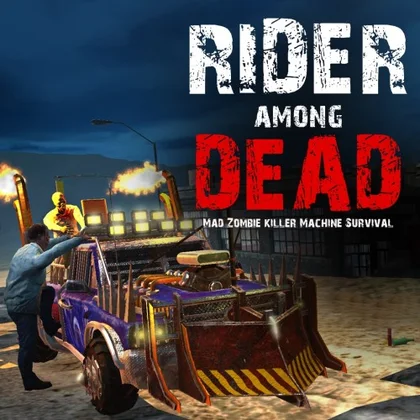 Rider Among Dead - Mad Zombie Killer Machine Survival cover art