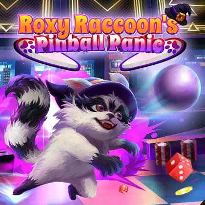 Roxy Raccoon's Pinball Panic cover art