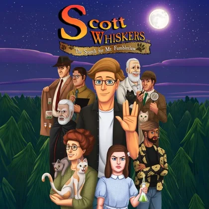 Scott Whiskers in: the Search for Mr. Fumbleclaw cover art