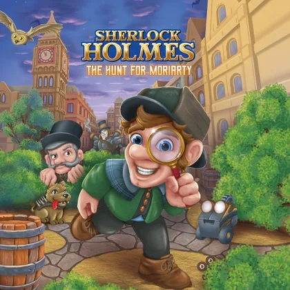 Sherlock Holmes – The Hunt for Moriarty cover art