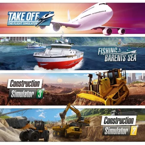 Simulation Gold Bundle: Flight Fishing Construction cover art