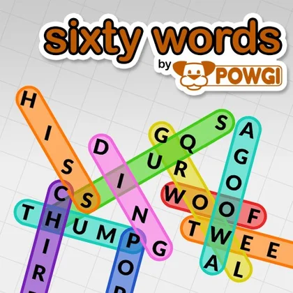 Sixty Words by POWGI cover art