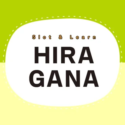 Slot & Learn HIRAGANA cover art