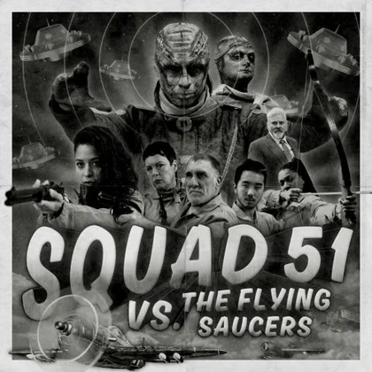 Squad 51 vs. the Flying Saucers cover art