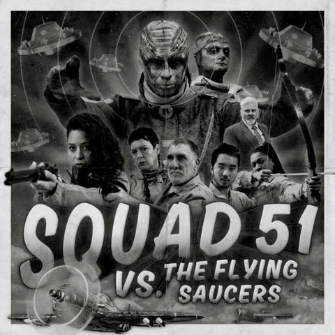 Squad 51 vs. the Flying Saucers cover art