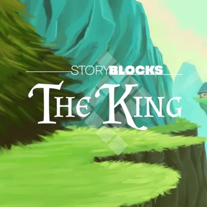 Storyblocks: The King cover art