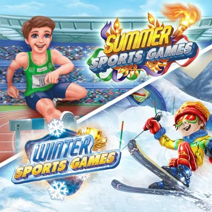 Summer and Winter Sports Games Bundle cover art