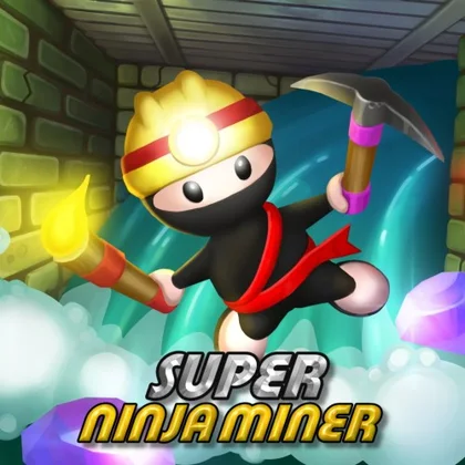 Super Ninja Miner cover art