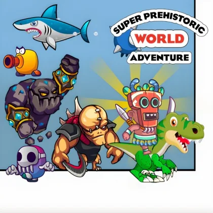 Super Prehistoric World Adventure cover art