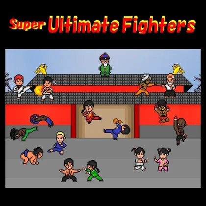 Super Ultimate Fighters cover art