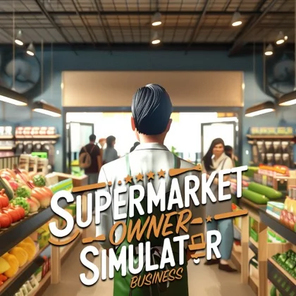 Supermarket Owner Simulator: Business cover art