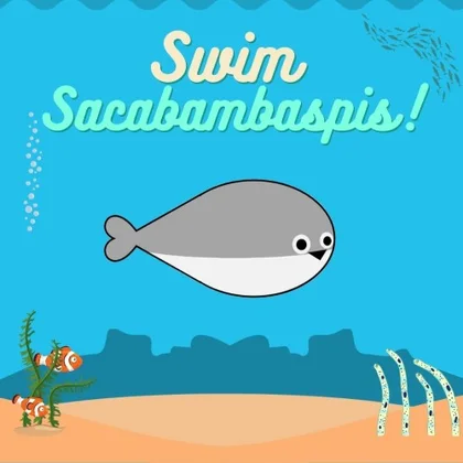 Swim Sacabambaspis! cover art