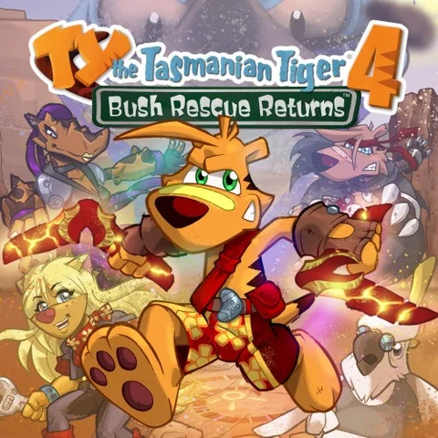 TY the Tasmanian Tiger 4: Bush Rescue Returns cover art