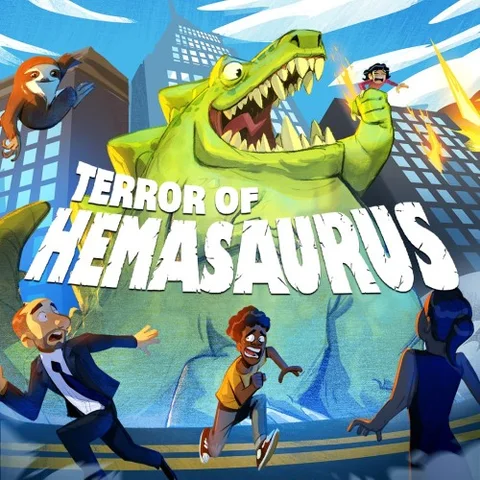 Terror of Hemasaurus cover art