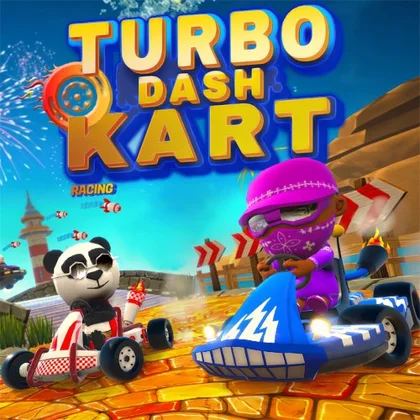 Turbo Dash Kart Racing cover art