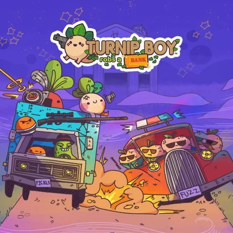 Turnip Boy Robs a Bank cover art