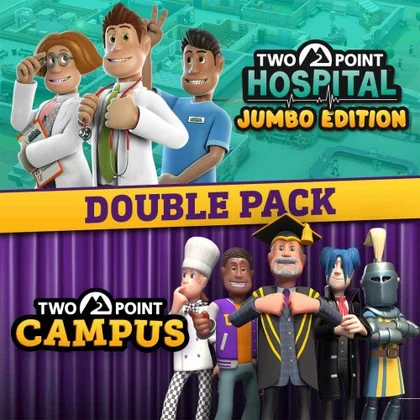 Two Point Hospital and Two Point Campus Double Pack cover art