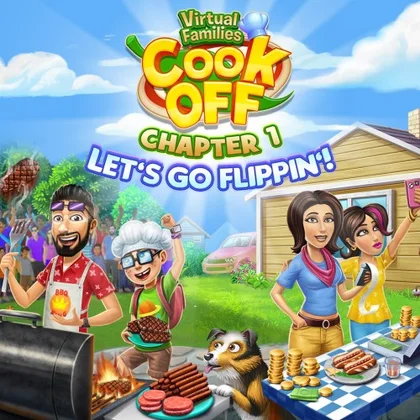 Virtual Families Cook Off: Chapter 1 Let's Go Flippin' cover art