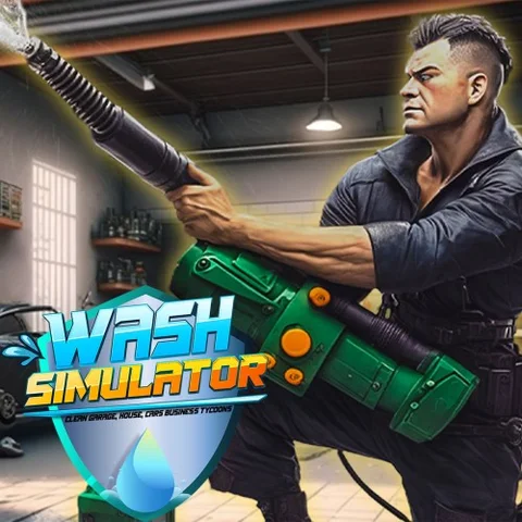 Wash Simulator - Clean Garage, House, Cars Business Tycoons cover art