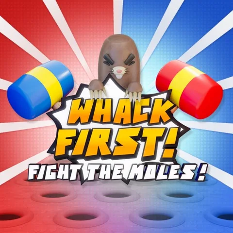 Whack first! - Fight the moles cover art