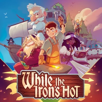 While the Iron's Hot cover art