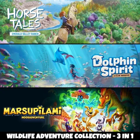 Wildlife Adventures Collection – 3 in 1 cover art