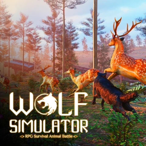 Wolf Simulator: RPG Survival Animal Battle cover art