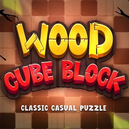 Wood Cube Block: Classic Casual Puzzle cover art
