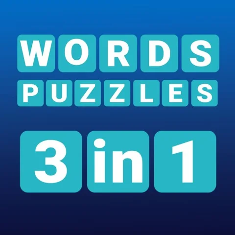 Words Puzzles 3 in 1 cover art