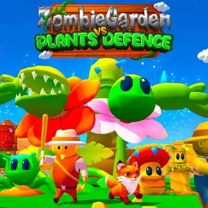 Zombie Garden vs Plants Defence -Battle Craft and Survival Simulator Game cover art
