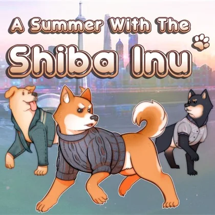A Summer with the Shiba Inu cover art