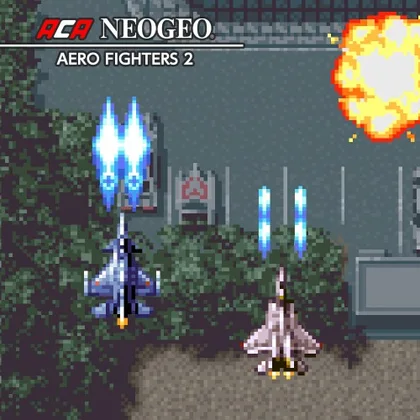 ACA NEOGEO AERO FIGHTERS 2 cover art