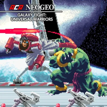 ACA NEOGEO GALAXY FIGHT: UNIVERSAL WARRIORS cover art
