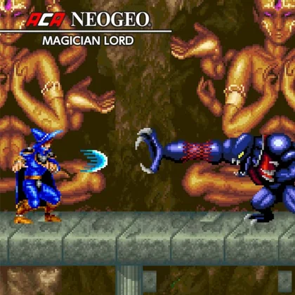 ACA NEOGEO MAGICIAN LORD cover art