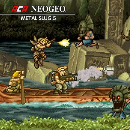 ACA NEOGEO METAL SLUG 5 cover art