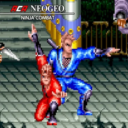 ACA NEOGEO NINJA COMBAT cover art