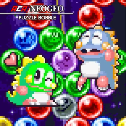 ACA NEOGEO PUZZLE BOBBLE cover art
