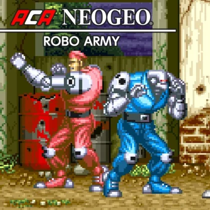 ACA NEOGEO ROBO ARMY cover art