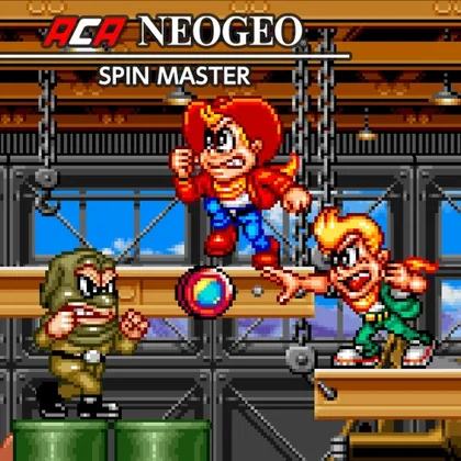 ACA NEOGEO SPIN MASTER cover art