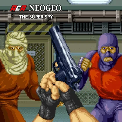 ACA NEOGEO THE SUPER SPY cover art